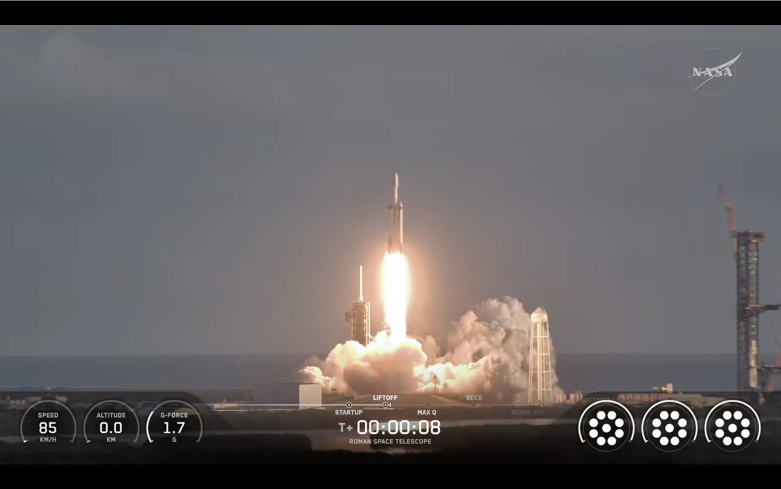 Космический телескоп Роман стартовал в миссию по картированию Вселенной