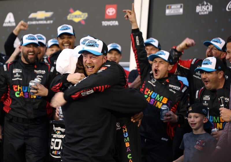 Тайлер Реддик из команды Майкла Джордана выиграл Daytona 500