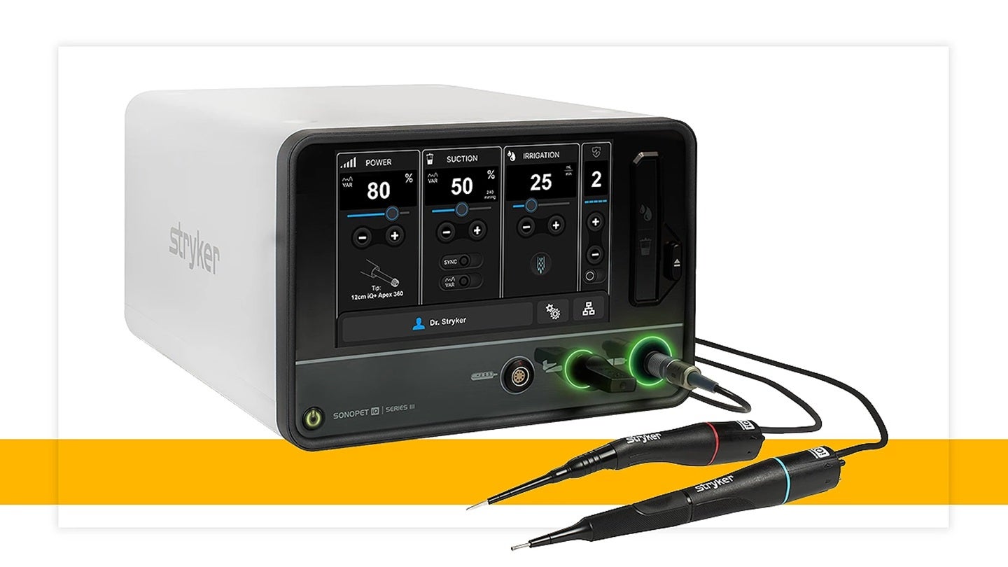 FDA одобрила хирургическую платформу Sonopet 3 компании Stryker